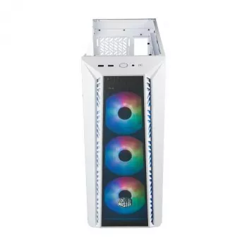 Cooler Master MasterBox 520 - Midi bokštas - PC - Baltas - ATX - EATX - micro ATX - Mini-ITX - SSI CEB - ABS - Plienas - Grūdintas stiklas - Multi