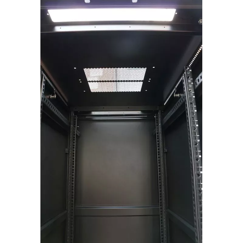 Laisvai pastatomas stovas Extralink Rackmount Cabinet 42U 600x800 Juodas