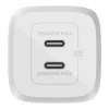 Belkin WCH011vfWH belaidis greitasis AC įkroviklis nešiojamam kompiuteriui, išmaniajam telefonui, planšetei, balta spalva, vidaus naudojimui