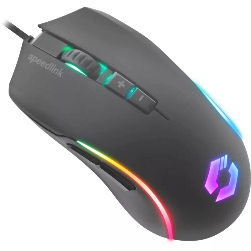 Žaidimų pelė SPEEDLINK SL-680022-RRBK USB Type-A