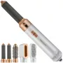 Karšto oro formuotojas Profi-Care 331321 baltas-rožinis — 4 viename, 5 antgaliai, 1000W, 3 temperatūros režimai
