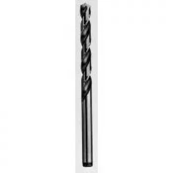 Gręžtų rinkinys Bosch HSS metalo spiralinis 7,6 mm, bendras ilgis 117 mm, šlifuotas, DIN 338, cilindrinis kotas, 10 vnt.
