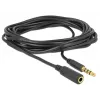 Audio kabelis DeLOCK 84668 3m 3,5mm juodas