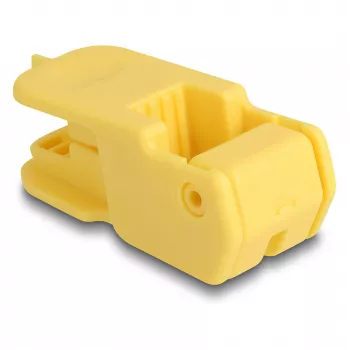 DeLOCK 86033 įrankis RJ45 kištukų užspaudimui, geltonas, 25 mm plotis, 60 mm gylis, 23 mm aukštis