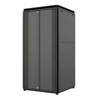 19 colių 32U stovo spinta 800 x 800 x 1608 mm duomenų linijų