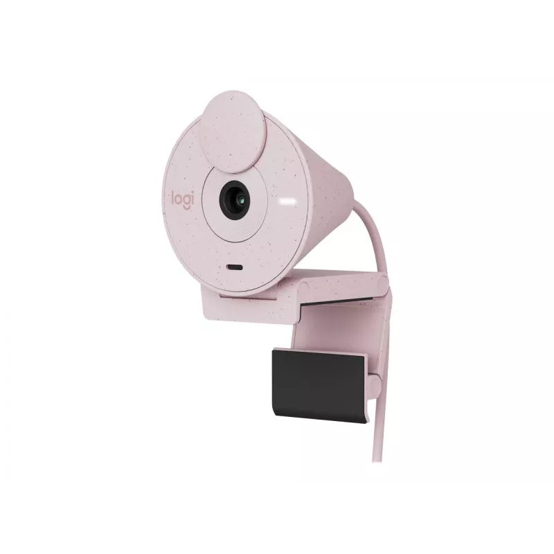 Web kamera Logitech Brio 300 2MP Full HD USB-C Rožinė