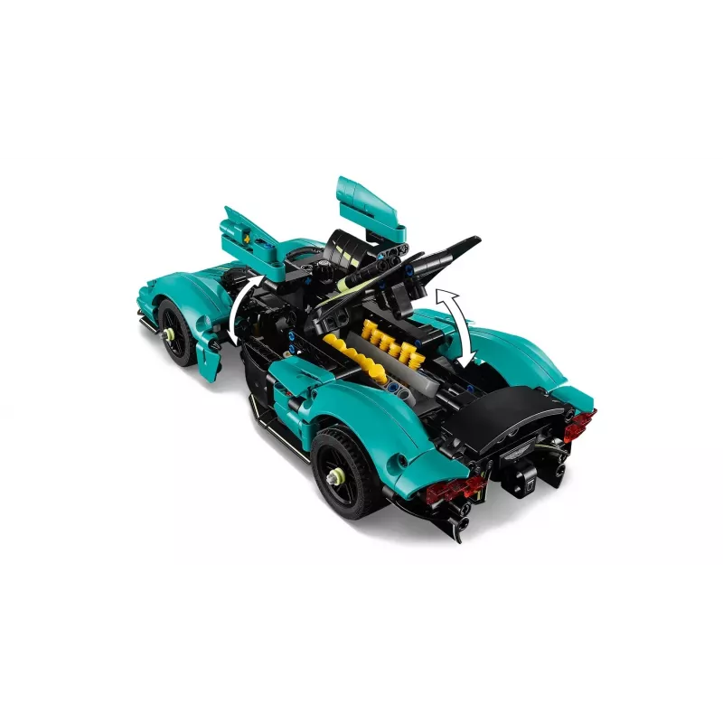 LEGO Technic konstruktorius Aston Martin Valkyrie modelis 1:8 masteliu, 707 detalės, rekomenduojamas amžius 9+