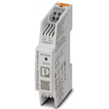 Maitinimo blokas Phoenix Contact STEP3-PS/1AC/24DC/0.63/PT 15 W Baltas (1088495)