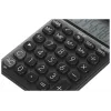 Pagrindinis skaičiuotuvas CASIO SL-310UC-BK – 10 skaitmenų, baterija/saulė, mokesčių ir pelno funkcijos, kišeninis dydis (70×118×8.4 mm), juodas