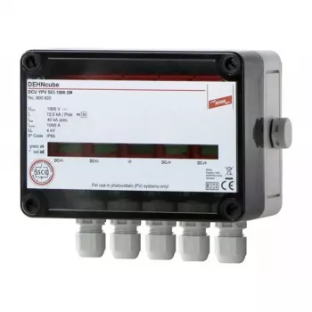 DEHN apsauginis iškroviklis DEHNcube DCUYPV SCI1000 2MPP iki 1000V DC (900920)