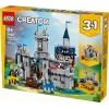 Konstruktorius LEGO Creator 3-in-1 Viduramžių riterio pilis 31168 — 1371 detalė, 6 minifigūrėlės, nuo 9 metų