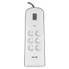 Apsauginis nuo viršįtampių lizdų blokas Belkin BSV604ca2m Baltas 6 AC lizdai 2 m