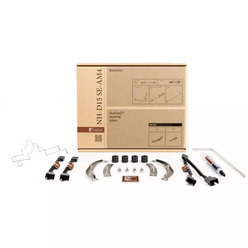 Aušintuvas NH-D15 SE-AM4, rudas/bežas, specialus leidimas AMD AM4, 140 mm