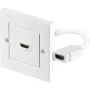 Wentronic Goobay HDMI™ sieninė jungiamoji dėžutė - 1 x HDMI™ A lizdas > 1 x HDMI™ A lizdas (51722)