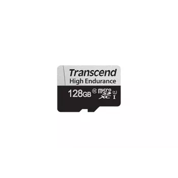 Flash atmintis Transcend 128GB MicroSDXC UHS-I 350V