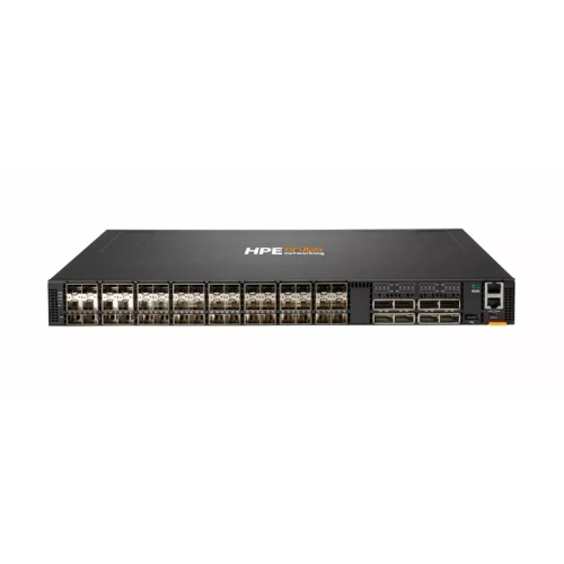 HPE Aruba 8325-48Y8C – valdomas L3 jungiklis, 48 prievadai 10/25 Gigabit SFP+/SFP28 + 8 prievadai 40/100 Gigabit QSFP+/QSFP28, oro srautas iš galo į priekį, montuojamas stelaže