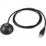 Wentronic USB kabelis - USB A tipas, 4 kontaktų (kištukas) - USB A tipas, 4 kontaktų (lizdas) - 1,5 m - magnetinis stovas (68913)