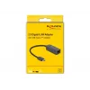 Adapteris USB Type-C (vyriškas) į 2.5 Gigabit LAN kompaktiškas DeLOCK 66645