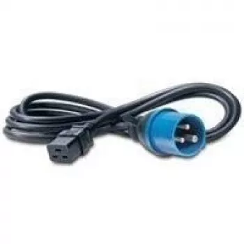 Maitinimo laidas Bachmann 346.112 juodas mėlynas 3 m IEC 309 C19