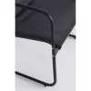 Sodo baldų rinkinys Extralink BLACK FOREST L-0358 – dvi kėdės, gultas, stalelis išskleidžiamas, juodas