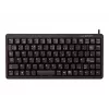 Klaviatūra CHERRY G84-4100, mini, USB, QWERTY, juoda