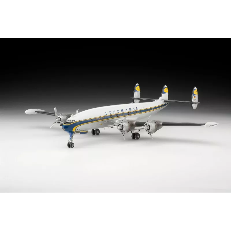 Plastikinis modelio rinkinys REVELL Lockheed L.1049G Super Constellation Lufthansa mastelinis modelis