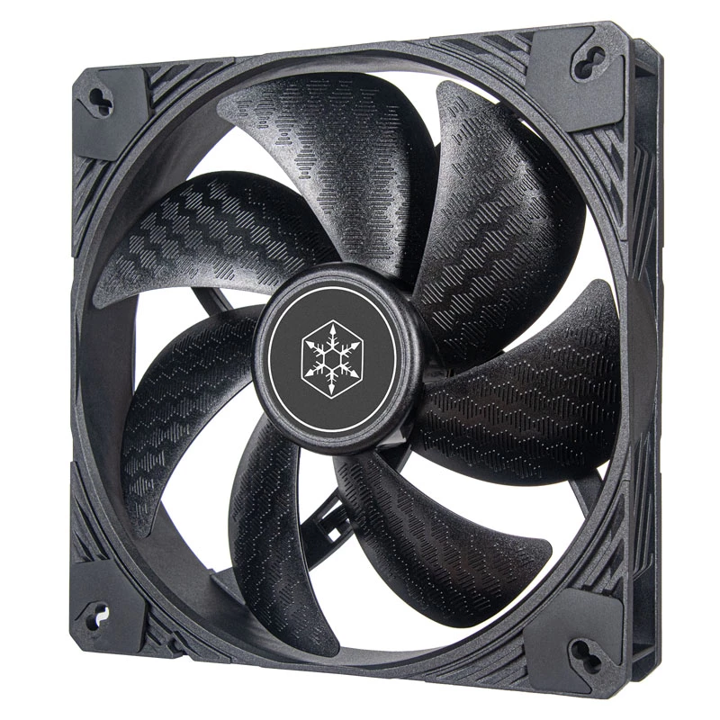 Aušintuvo ventiliatorius SILVERSTONE SST-SF140B 140mm juodas ašinis PC korpuso ventiliatorius