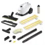 Garų šluotražė Kärcher SC 3 EasyFix Plus — 1 L vandens bakas, 1900 W, 3,5 bar, balta