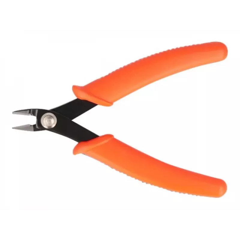 Įstrižinės replės DeLOCK šoniniai pjūklai oranžinė 12,7 cm