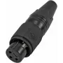 XLR 3-pin lizdas (moteriškas) Omnitronic IP 30208436 – šasi jungtis garso įrangai