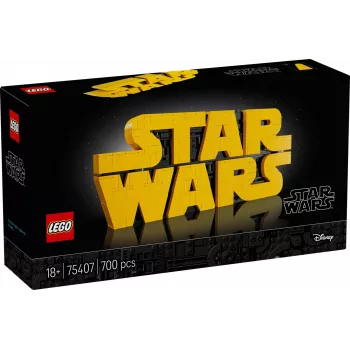 LEGO STAR WARS 75407 Iš kaladėlių sukurtas „Žvaigždžių karų“ logotipas