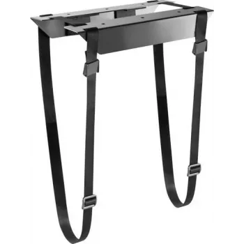 SpeaKa Professional kabelių segtuvas-raištis, įrenginių montavimo kanalas SP-PCH-100 SP-9330268, juodas, atlaiko iki 10 kg (SP-9330268)