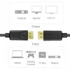 DisplayPort kabelis Unitek Y-C609BK — 3 m, vyriškas į vyrišką, juodas