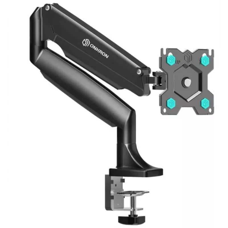 ONKRON G100-B laikiklis monitoriui ant stalo, juodos spalvos