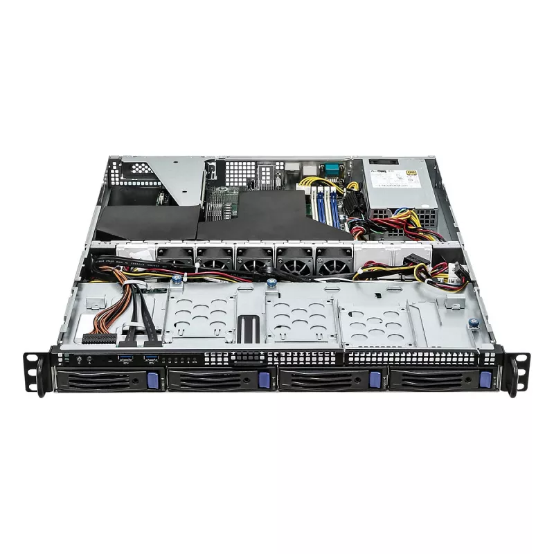 Kompiuterio korpusas ASRock 1U4LW-X570 stelažinis 1U