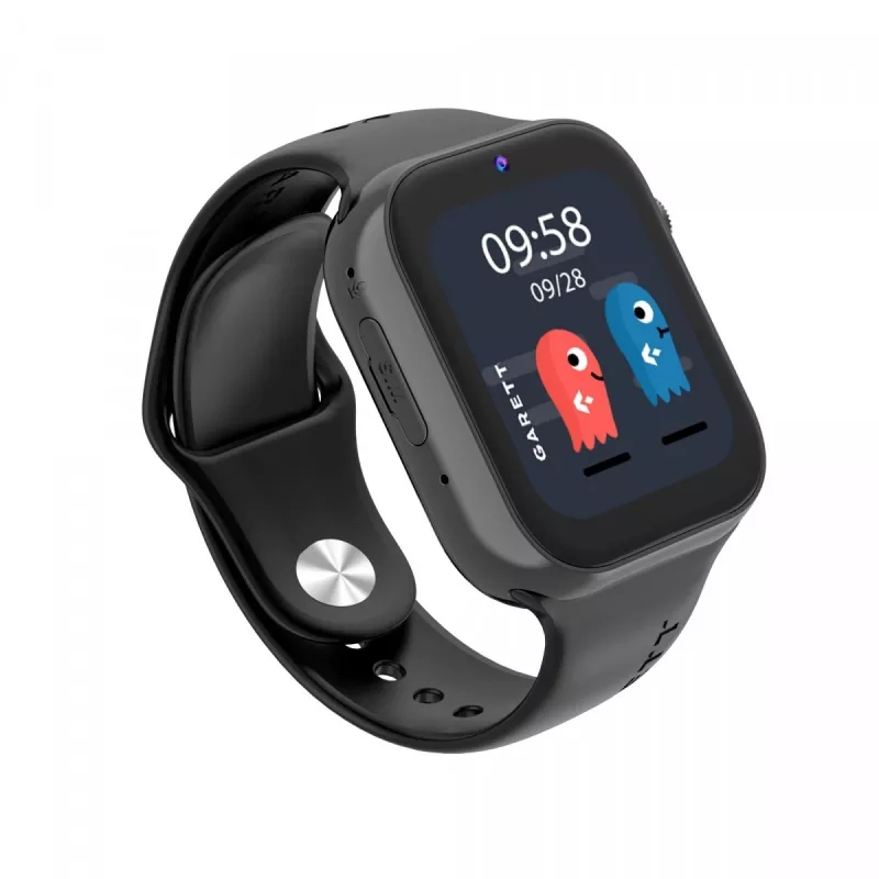 Garett Kids Twin 2 4G Black – išmanusis vaikų laikrodis