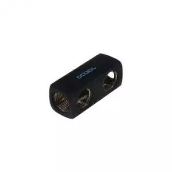 Alphacool HF jungčių terminalas 5-ių angų G1/4 vidinis sriegis - giliai juodas (17027)