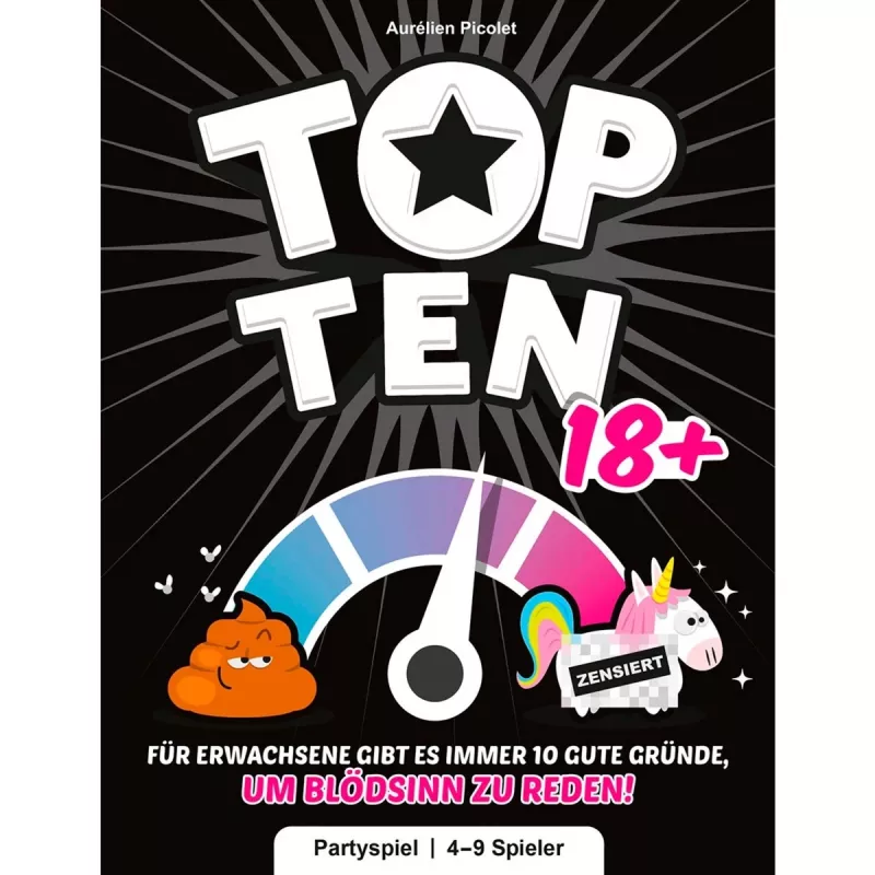 Top Ten 18+ žaidimas vakarėliams
