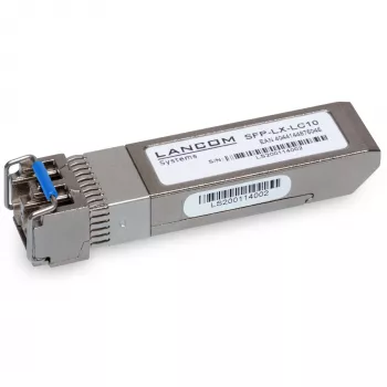LANCOM SFP-LX-LC10 SFP+ modulis 10GBase-LX vienmodis LC 10 km (pakuotė po 10 vnt.)