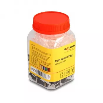 DeLOCK RJ45 kištukas Cat.6 50 vnt. komplektas su tvirta užraktu