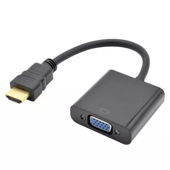 VGA į HDMI adapterio laidas TB AKTBXVAHMVGAF15 15 cm, VGA (moteriška) į HDMI (vyriška)