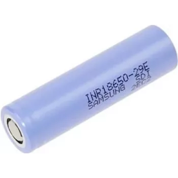 Samsung INR18650-29E 18650 Li-Ion akumuliatorius 3.6V 2900mAh plokščiu viršumi