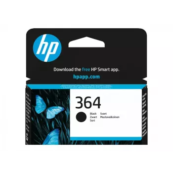 HP 364 Original juodas rašalo kasetė Vivera (CB316EE#ABB)