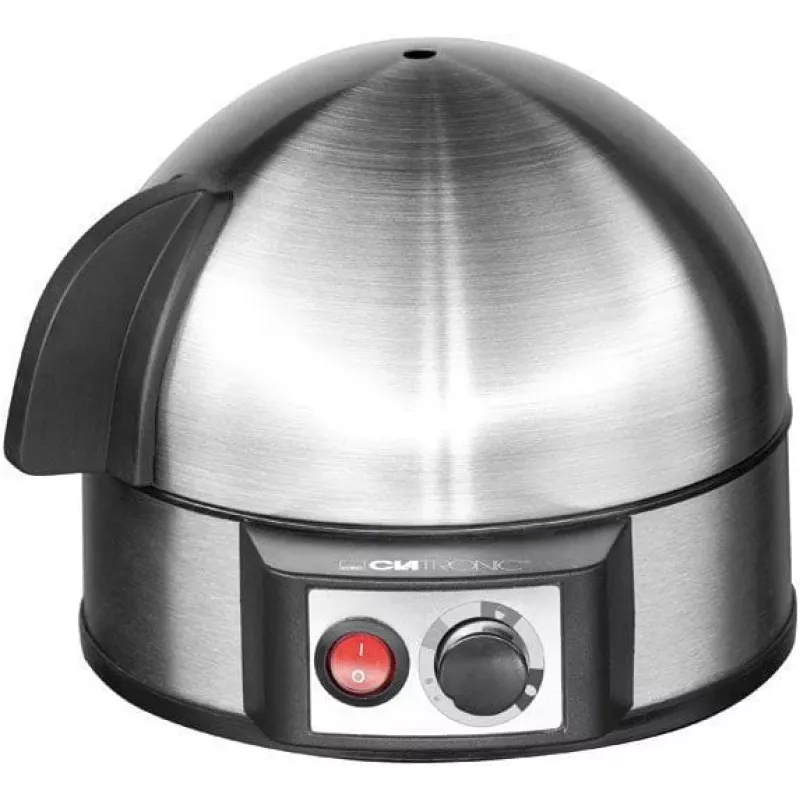 Kiaušinių virimo aparatas Clatronic EK 3321, 7 kiaušiniams, 400 W, juodas, nerūdijantis plienas