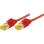 Tecline 72210R Ethernet Patch Cable Raudonas