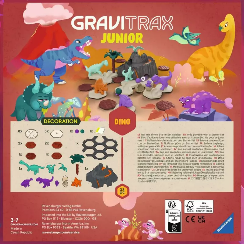 Ravensburger 24587 – Rutuliukų trasa vaikams, statybos žaidimas