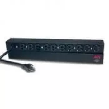 APC SCL500RMI1U 1U stovo maitinimo skirstytuvas, 10 lizdų, 120V, 20A, juodas