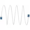 Goobay Ultra-Flexible CAT 6A lizdinis kabelis plonas U/UTP baltas - itin trumpas kištukas (74288)