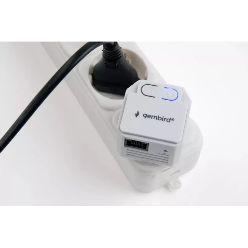 Tinklo kartotuvas Gembird WNP-RP300-03, 300 Mbps, 2,4 GHz, 3 dBi vidinė antena, 1x RJ-45