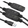 USB 3.0 ilgiklis AF – AM, 20m